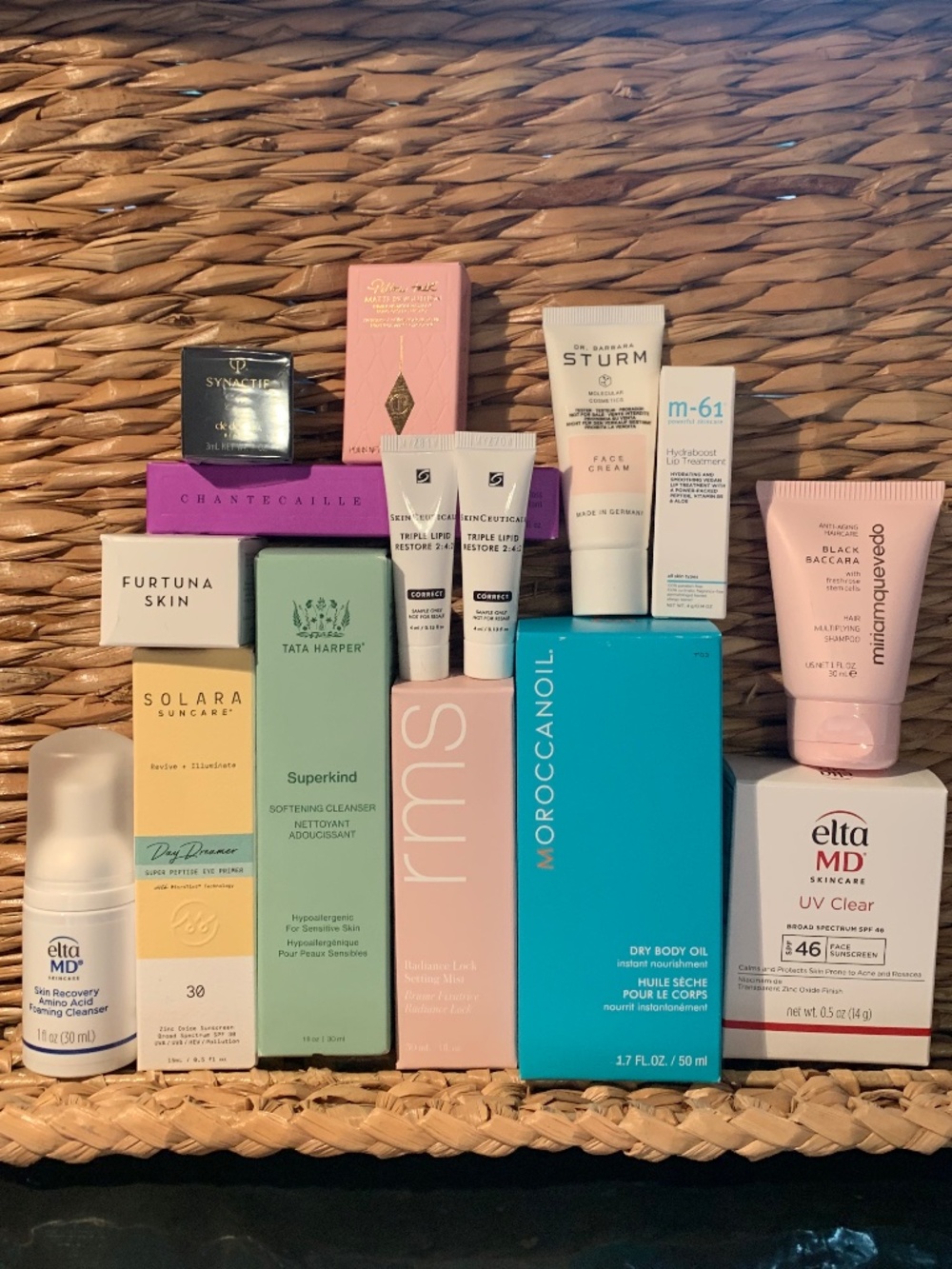 Upscale beauty selfcare bundle-sturm,m-61, EltaMD, morrocanoil, furtuna